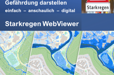 Starkregengefahrenkarten Digital - Hydrotec