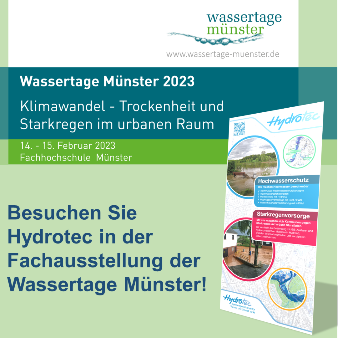 Beitragsbild Wassertage Münster 2023-sq - Hydrotec